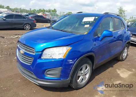 2016 Chevrolet Trax Lt from USA, damaged, VIN KL7CJLSB1GB590134
